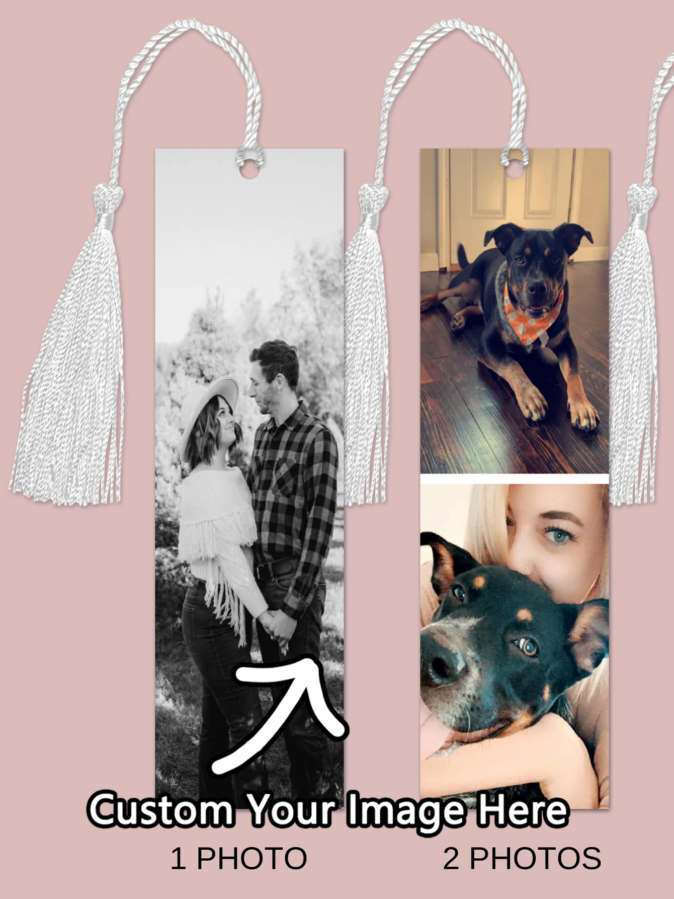 Personalized Engraved Gift - 1PC 맞춤형 북마크 - 맞춤형 나무