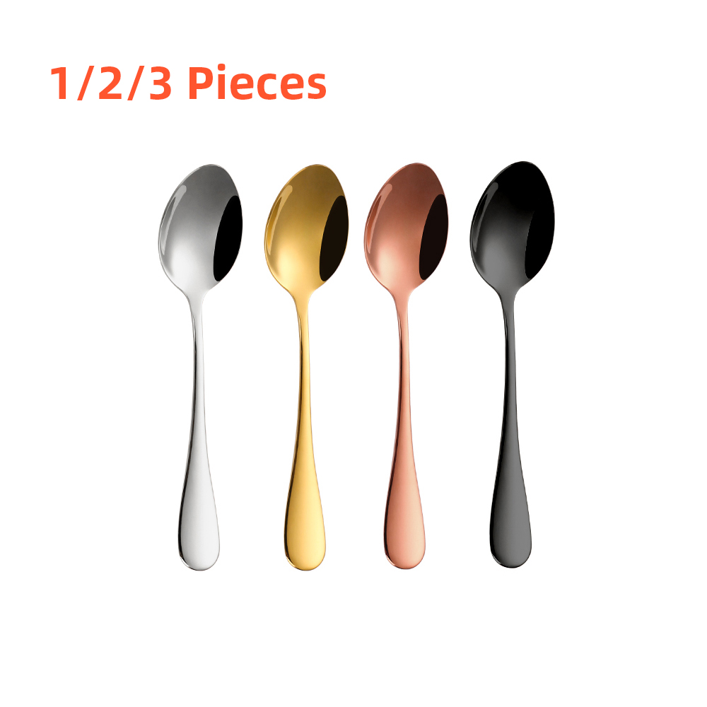 Gold Plated Cutlery - 1/2/3 조각 골드 교반 티스푼 스테인레스