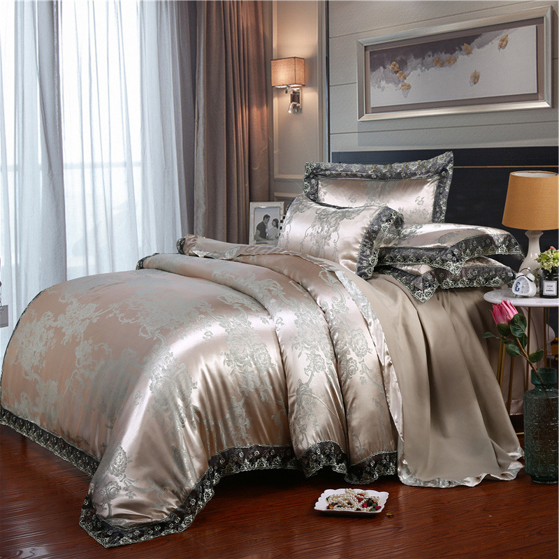 Linen Duvet Cover - 유럽풍 클래식 럭셔리 4종 침구 세트