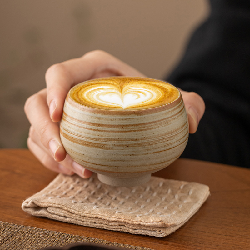 빈티지 에스프레소 컵, 틈새 디자인의 일본 레트로 거친 - Handmade Ceramic Mug 리뷰 및 가격