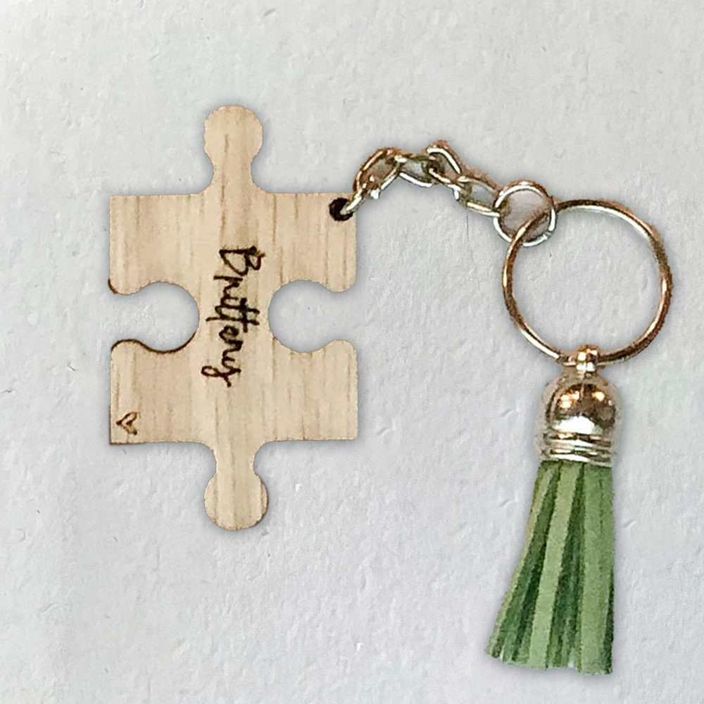 맞춤형 열쇠고리 - 개인 맞춤형 PMMA 퍼즐 모양 이 - Personalized Engraved Gift 리뷰 및 가격