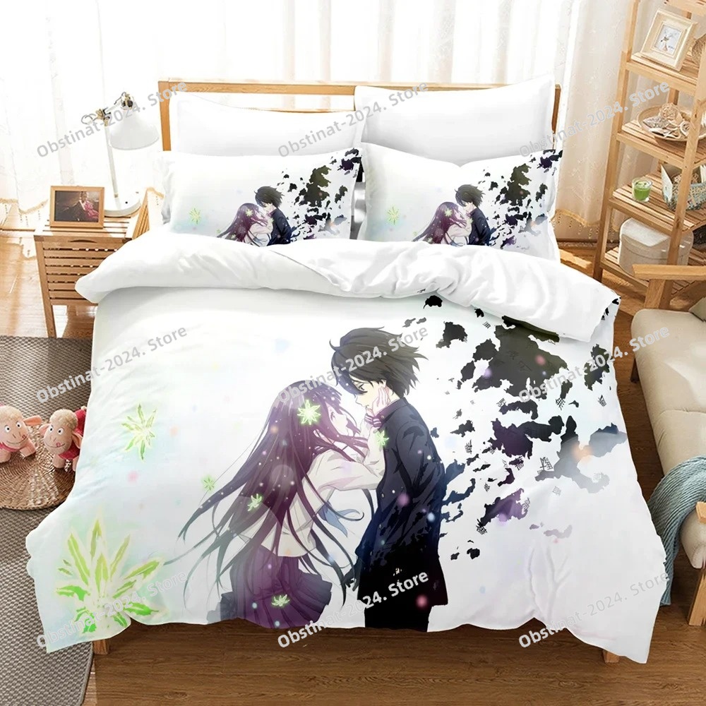 애니메이션 과일 바구니 침구 세트 이불 커버 세트 베개 - Linen Duvet Cover 리뷰 및 가격