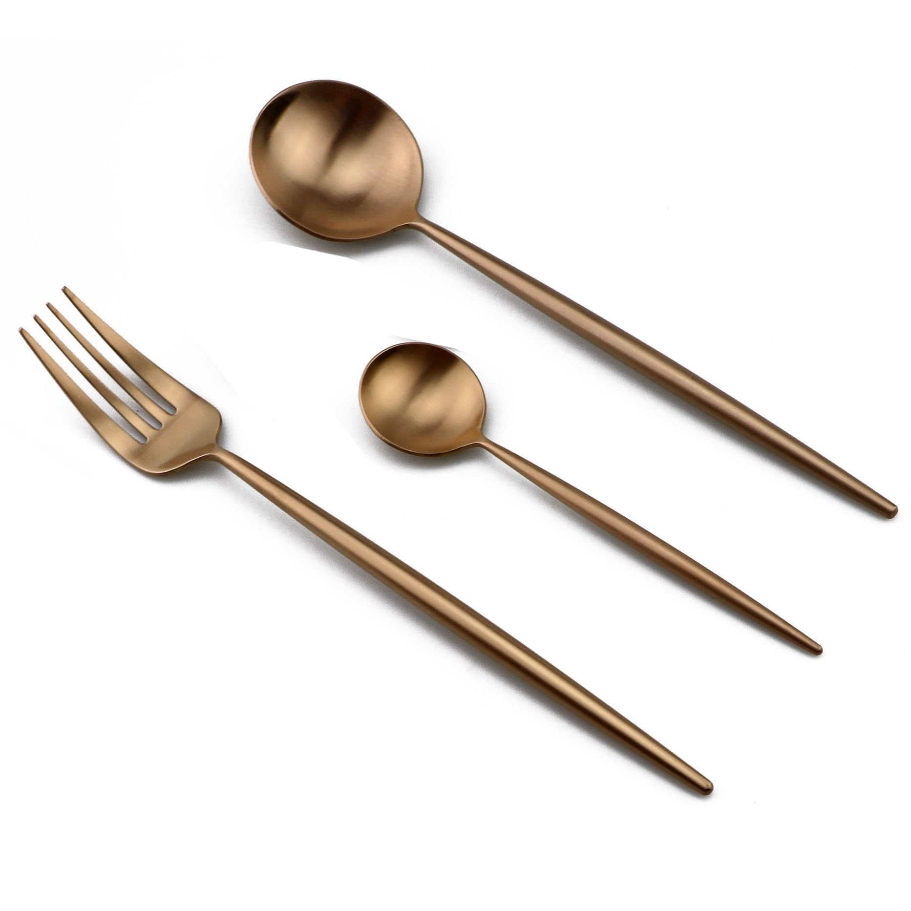로즈 골드 커트레이 세트, 웨딩 식기 세트, 포크 나이 - Gold Plated Cutlery 리뷰 및 가격