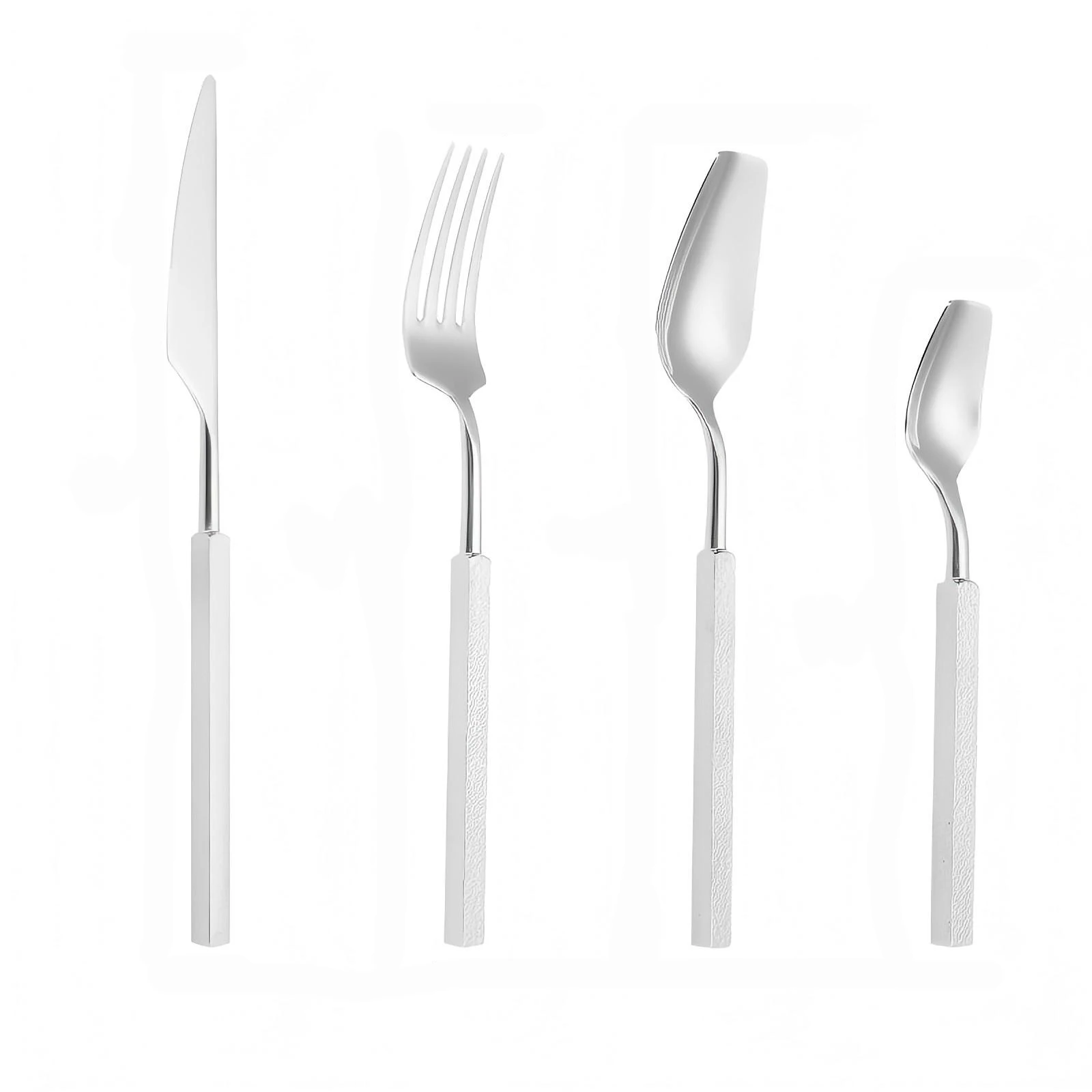 4종 고급 수저 세트, 서양식 스테인리스 스틸 금도금  - Gold Plated Cutlery 리뷰 및 가격
