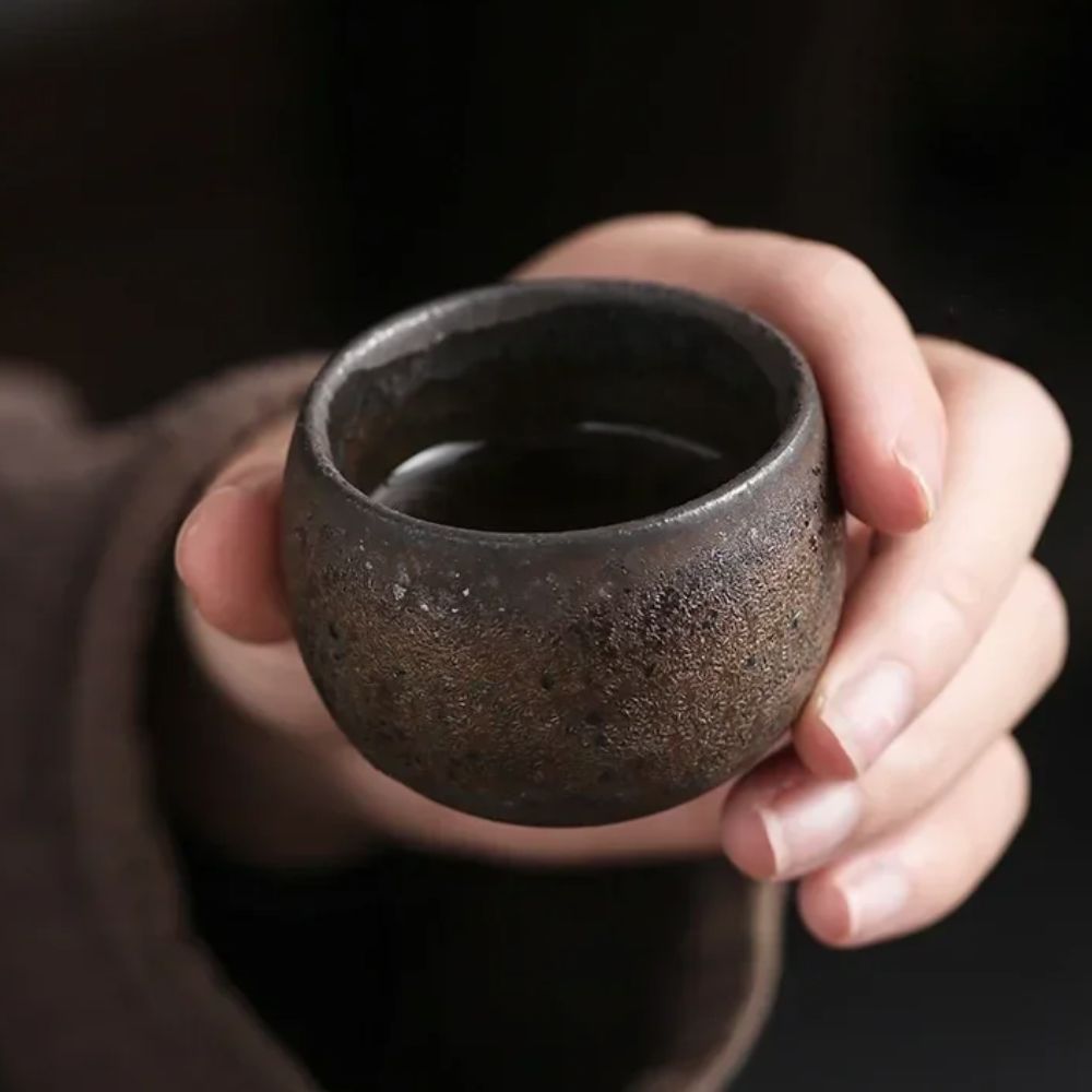 쿵푸 차 세트 일본 석기 차컵 고대 스타일 레트로 마스 - Handmade Ceramic Mug 리뷰 및 가격