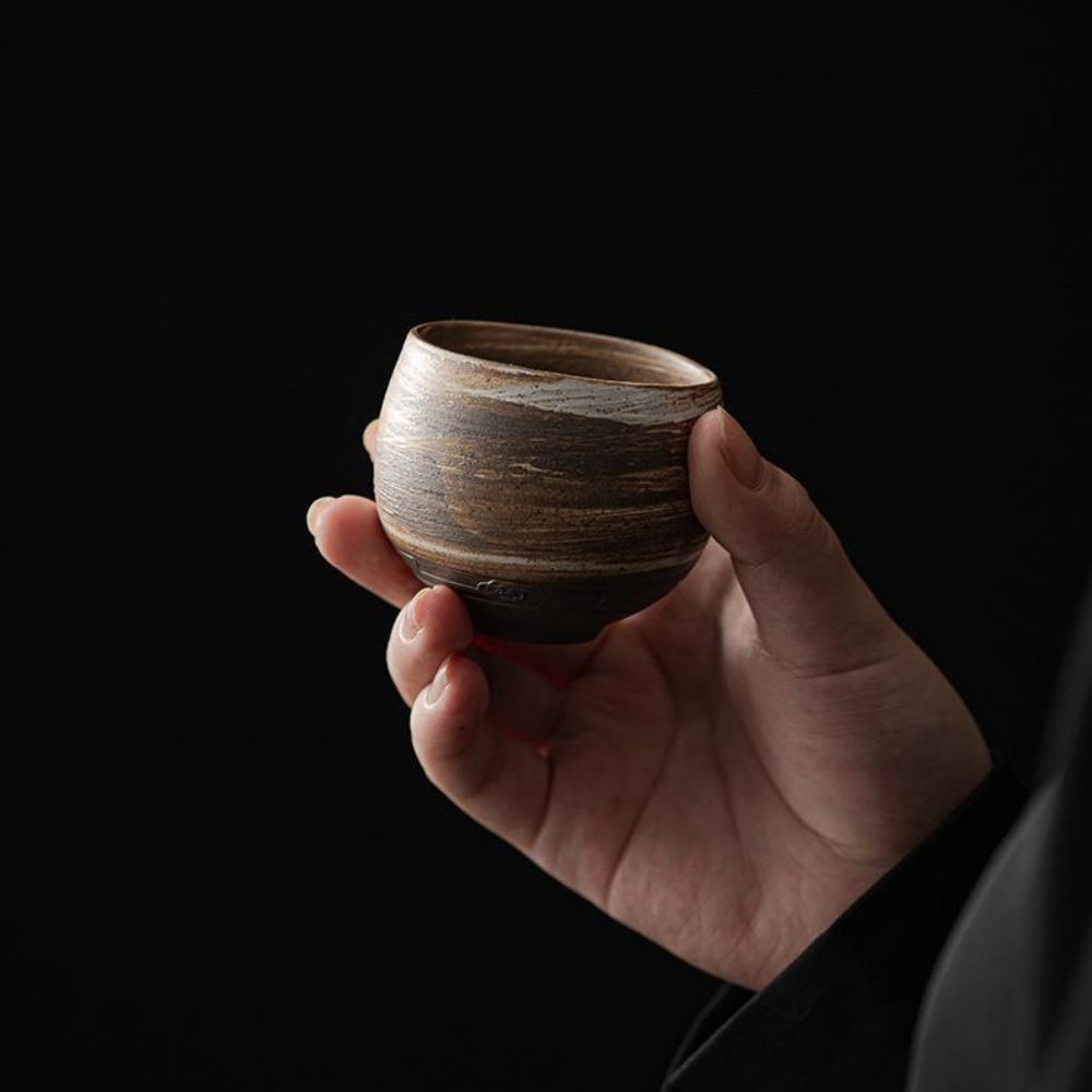 쿵푸 차 세트 일본 도자기 차 컵 80ml 고대 스타일 - Handmade Ceramic Mug 리뷰 및 가격