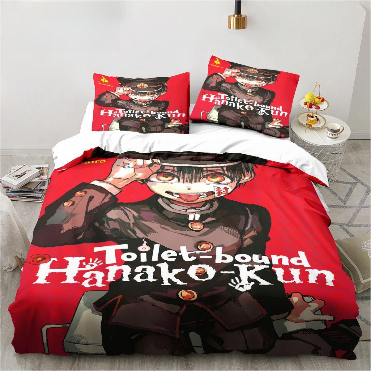 Anime Toilet-Bound Hanako-kun  - Linen Duvet Cover 리뷰 및 가격