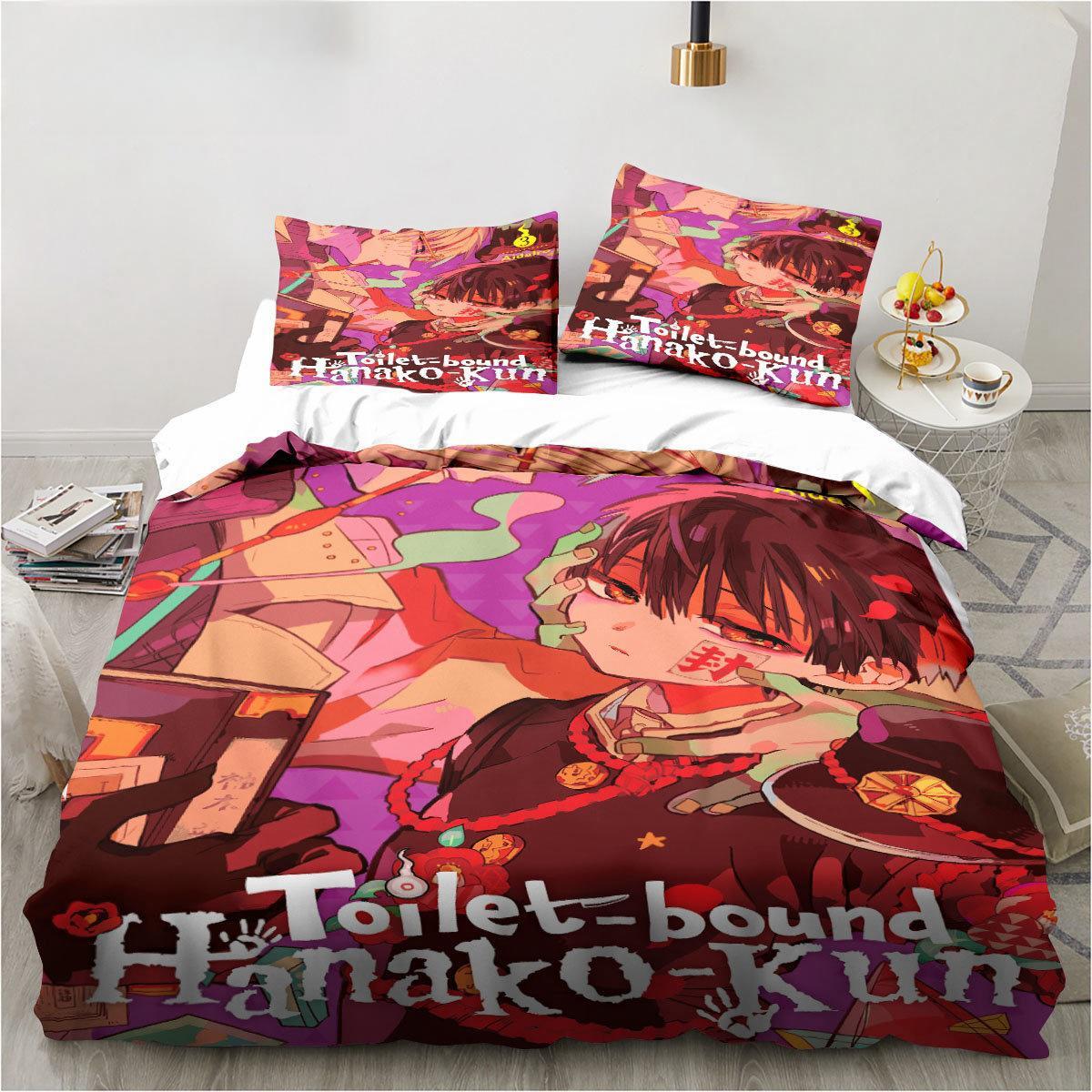 Anime Toilet-Bound Hanako-kun  - Linen Duvet Cover 리뷰 및 가격