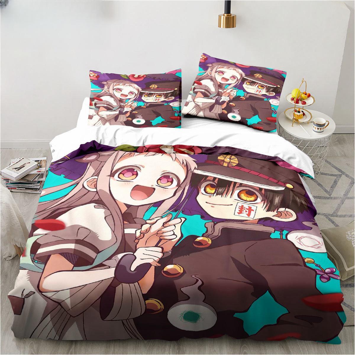 Anime Toilet-Bound Hanako-kun  - Linen Duvet Cover 리뷰 및 가격