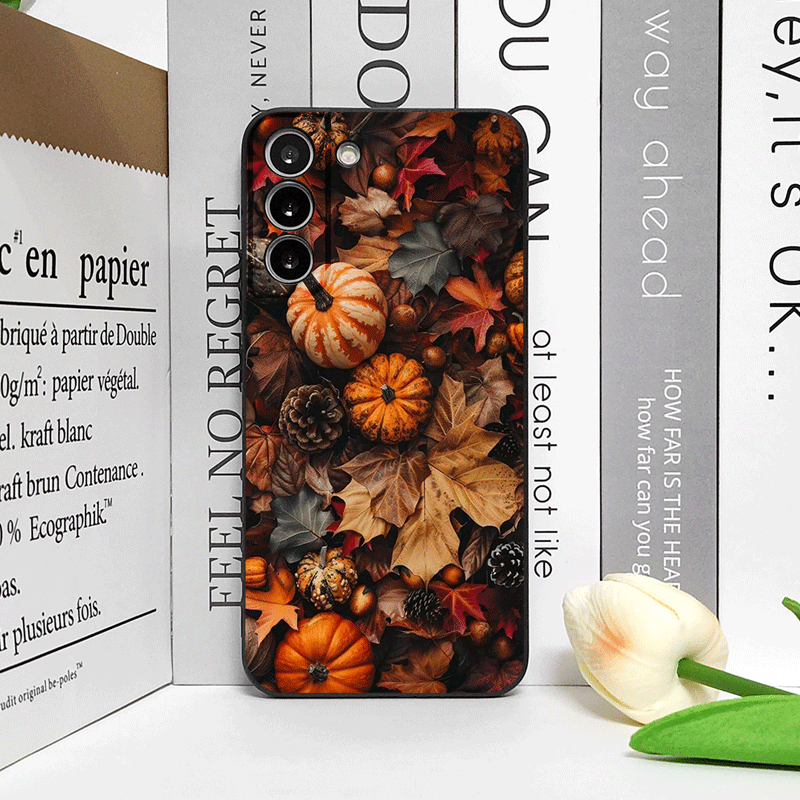 가을 단풍잎 호박 할로윈 트렌드 휴대폰 케이스 (화웨이 - Huawei Mate 60 리뷰 및 가격