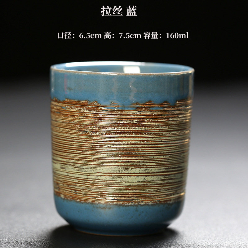 일본 가마 찻잔, 크리에이티브 브러시 커피 컵, 레트로 - Handmade Ceramic Mug 리뷰 및 가격
