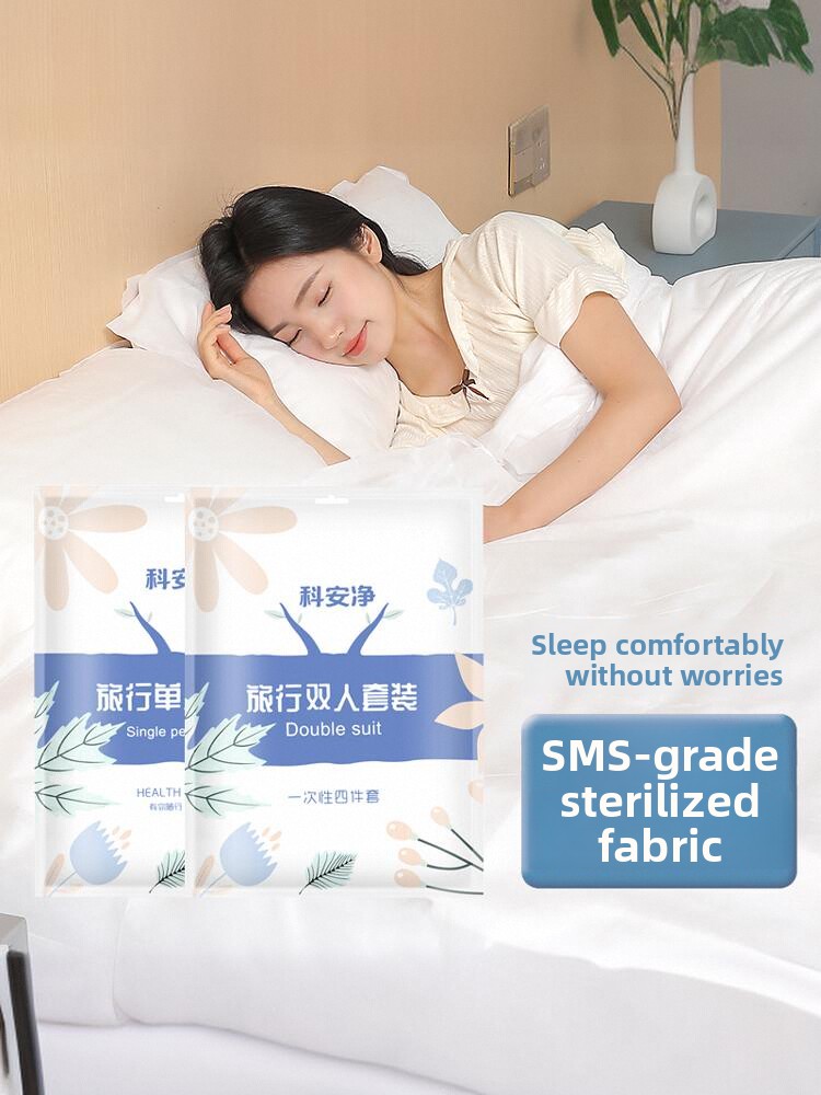 여행용 일회용 침대 시트 커버 베갯잇 이불 커버 4종  - Linen Duvet Cover 리뷰 및 가격