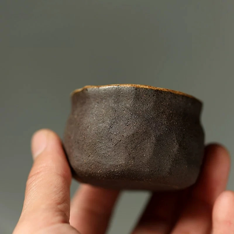 수제 와비사비 스타일의 거친 질감 도자기 찻잔, 레트로 - Handmade Ceramic Mug 리뷰 및 가격