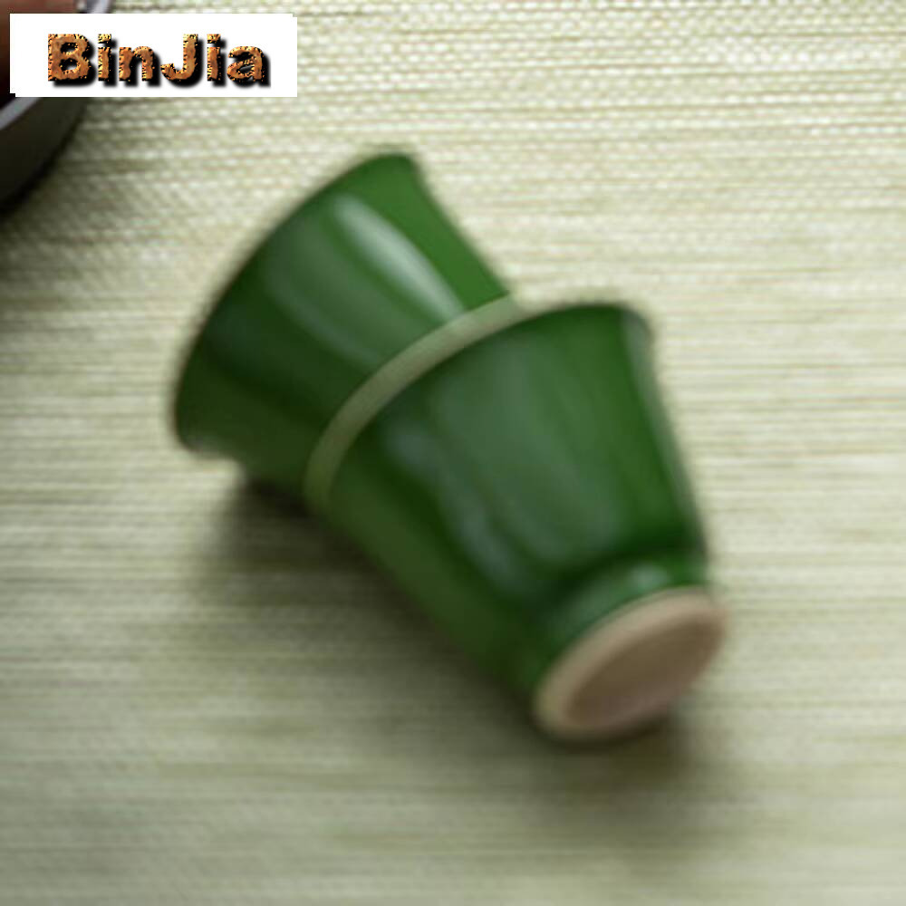 2개 세트 검녹색 수제 컵 가정용 마스터 티 볼 세트  - Handmade Ceramic Mug 리뷰 및 가격