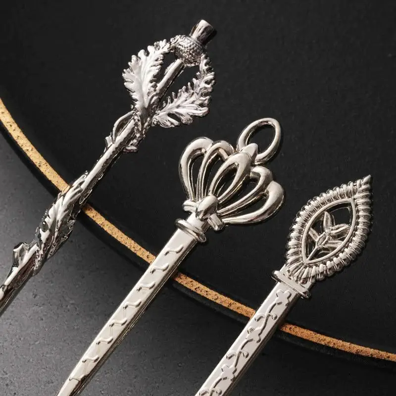 6pcs 빈티지 숟가락 포크 로얄 스타일 골드 새겨진  - Gold Plated Cutlery 리뷰 및 가격