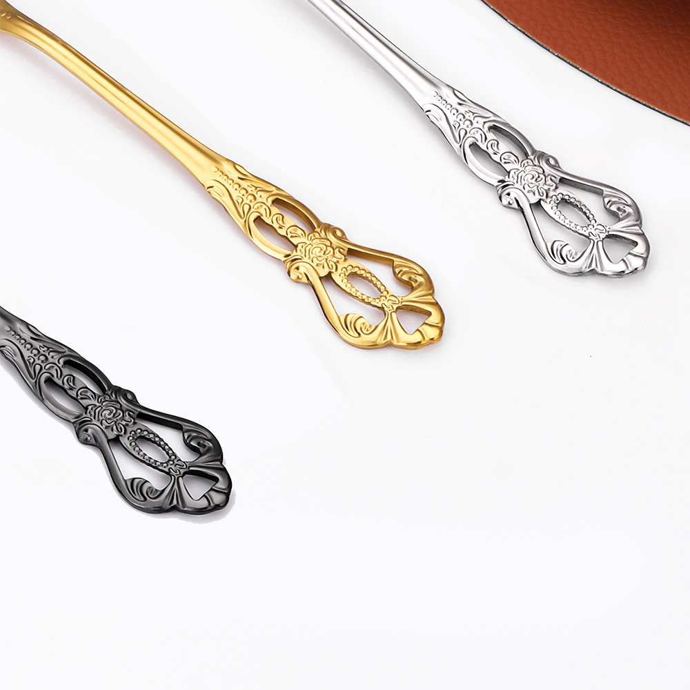 골드 디저트 스푼, 스테인리스 스틸 커트레이 아이스크림 - Gold Plated Cutlery 리뷰 및 가격